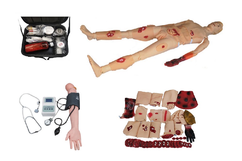 战场急救创伤护理技术综合训练模拟人