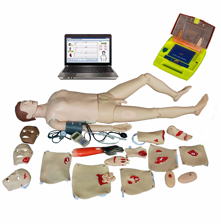 CY/ALS995 高级电脑全功能急救训练模拟人(心肺复苏、CPR测量、AED除颤、创伤与基本护理)